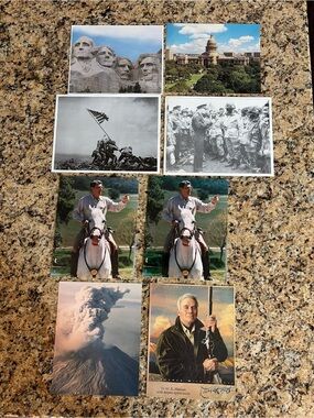 Vintage Historical Pictures Lot - Patriotic & Landmark Images